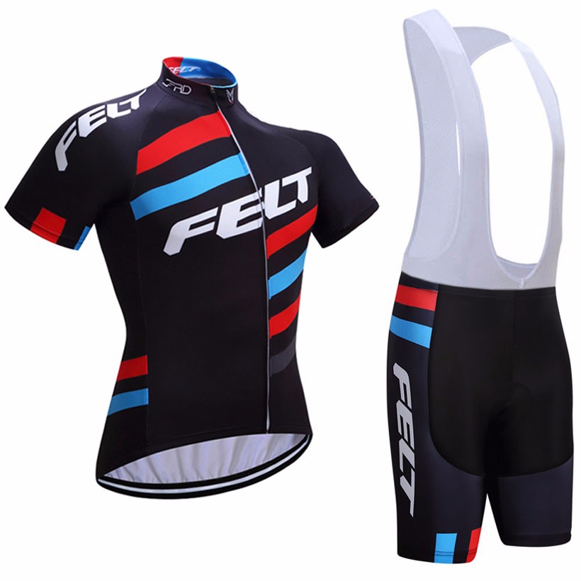 2017 Maillot Felt Tirantes Mangas Cortas negro